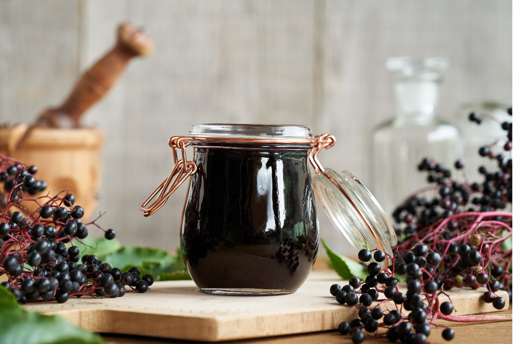 How to make Elderberry Syrup